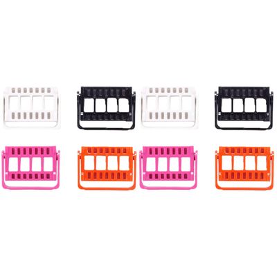 FOMIYES 8pcs Nail Drill Bits Holder Organizer Display Base for Manicure Grinding Elegant Storage