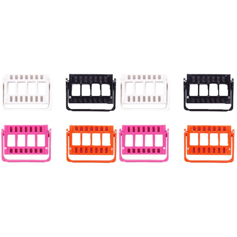 FOMIYES 8pcs Nail Drill Bits Holder Organizer Display Base for Manicure Grinding Elegant Storage