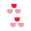 FOMIYES 6pcs Silicone Wax Bowl for Hair Removal Melting Pot Precise Scale Easy to Clean Waxing Tool for Home Use for Waxing view 4
