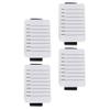 Beaupretty 4pcs Acrylic Eyelash Extension Plate Portable Lash Holder Tile for Easy Arrangement and Identification for Beginners and Professionals Compact Design for Travel Use view 1