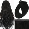10a Flat Silk Weft Virgin Hair Pu Sew In Human Hair Extensions For Women Seamless Pu Virgin Hair Bundle 19a60 22 Inches view 2