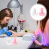 FOMIYES 20pcs Nail Art Finger Support Stand Manicure Tool for Easy Nail Polish Application Suitable for Home and Salon Use and Colors view 2