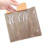 1 Piece PU Leather Empty Folding Tweezers Storage Bag Eyelash Extensions Multi-pockets Travel Case for Eyelash Grafting Extension Tweezers view 4