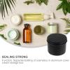 Beaupretty 12pcs Aluminum Jars for Cream Cosmetics and Crafts Refillable Containers Screw Lids for Travel and Home Use Leak and Portable for Makeup and Projects view 3
