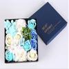11 Pack Flora Scented Roses/Carnation Flower Bath Soap Flower Petals in Gift Box for Mother Valentine's Day Party Wedding Decoration view 2