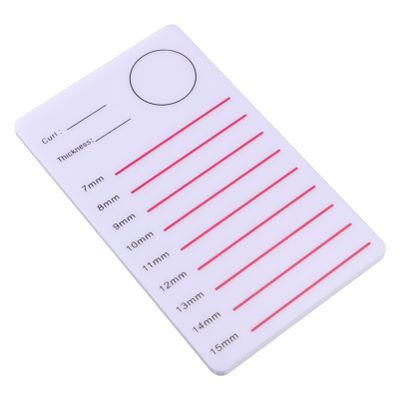 2pcs False Eyelash Display Board lash Grafting Supplies lash Tile Holder Eyelash Glue Holder Acrylic Board Hand use Wristband