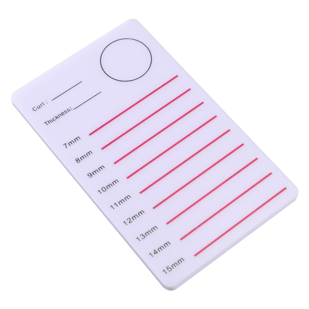 2pcs False Eyelash Display Board lash Grafting Supplies lash Tile Holder Eyelash Glue Holder Acrylic Board Hand use Wristband