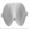 PahMaySILK Sleep Mask 100% Mulberry Silk 22 Momme Grade 6A Silk Sleep Eye Mask Blindfold with Elastic Strap Headband, Super Soft Light & Comfortable (Grey (Set)) view 2