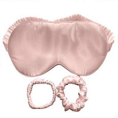 PahMaySILK Sleep Mask 100percent Mulberry Silk 22 Momme Grade 6A Silk Sleep Eye Mask Blindfold with Elastic Strap Headband, Super Soft Light and Comfortable One Size
