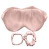 PahMaySILK Sleep Mask 100percent Mulberry Silk 22 Momme Grade 6A Silk Sleep Eye Mask Blindfold with Elastic Strap Headband, Super Soft Light and Comfortable One Size view 1