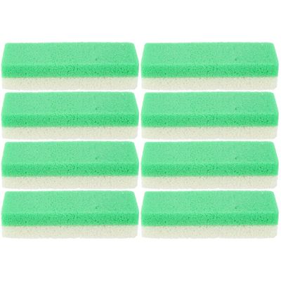 FOMIYES 8pcs Pumice Stone Foot Scrubber Dead Skin Remover Pedicure Tool for Softening Heels Promotes Circulation Green for Relaxation and Fatigue Relief
