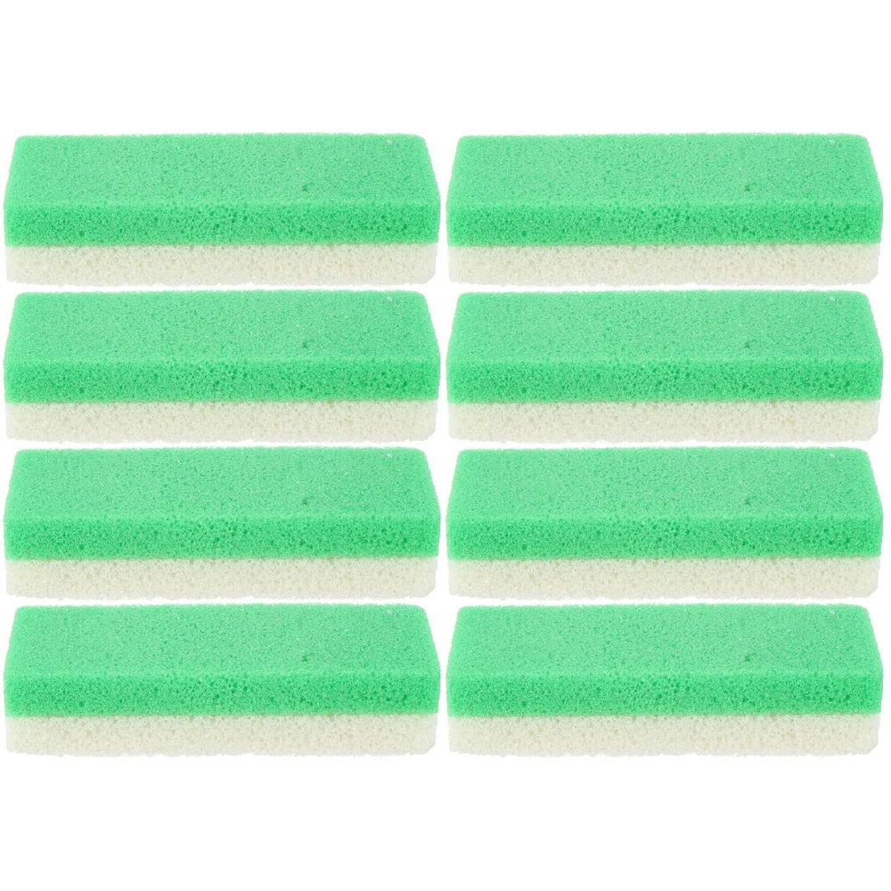 FOMIYES 8pcs Pumice Stone Foot Scrubber Dead Skin Remover Pedicure Tool for Softening Heels Promotes Circulation Green for Relaxation and Fatigue Relief