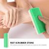 FOMIYES 8pcs Pumice Stone Foot Scrubber Dead Skin Remover Pedicure Tool for Softening Heels Promotes Circulation Green for Relaxation and Fatigue Relief view 3