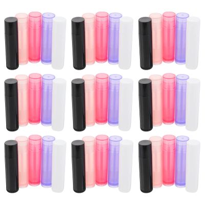 Beaupretty 50 Pieces Empty Lip Gloss Tubes Lipstick Storage Containers Lipstick Tubes Lip Balm Container Empty Refillable Lip Balm Bottles