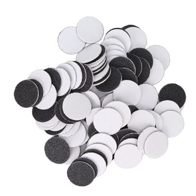 100pcs Replacement Sandpaper Discs, Self-Adhesive Pedicure Tool Sandpaper Electric Callus Remover Accessory for Men Women Dead Cracked Hard Skin (180# Fine)