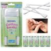 1800 Ct Double Tipped Cotton Swabs Q Tip Clean Makeup Applicator Ear Wax Remover Use for Ear Wax Makeup Double Round Cotton Tip Buds 1200 pcs Swabs for Hygiene and Beauty Care Original Cotton Swab view 2