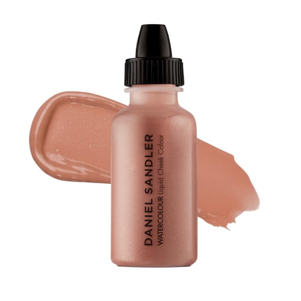 Daniel Sandler WATERCOLOUR LIQUID ILLUMINATOR 'ELEGANCE' 15ml  Liquid Shimmer Makeup, Highlighter  Oil-Free, Lightweight, Buildable & Long-Lasting for Cheeks, Lips