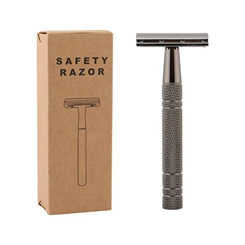 Sustainable Shaving Razor, Zero Waste Razor (Charcoal Gray)