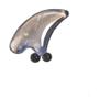 Crystal Plate Face Shave Face Scratchers Eye Transparent Beauty Massage Tool Shave (Double Beads 12X7X1.8CM) view 1