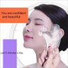 Crystal Plate Face Shave Face Scratchers Eye Transparent Beauty Massage Tool Shave (No Beads 13.5X7.3X1.6CM) view 4