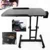 Double Countertops Tattoo Workstation,Portable Mobile Adjustable Height Tattoo Tray Work Station Supply Desk Table with Wheels US Stock view 2