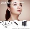 FOMIYES 12pcs Dual Eyebrow and Eyelash Comb for Precise Grooming and Styling Eyebrow Brush and Lash Comb for Daily Makeup for Brow Shaping and Lash Separation Handle Tube view 4