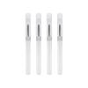 Beaupretty Practical Paillette Brush 4pcs Silicone Lipstick Applicator Makeup Brush Set Lid Eyeshadow Safe Skin Friendly for Daily Use view 1