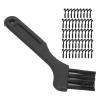 50pcs Electric Shaver Brush Small Cleaning Brush Nylon PP Handle Hair Remover for Computer Keyboard Home Appliances view 4