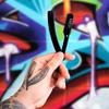 GRAVITY RAZORS Professional Straight Razor Kit  Minimal Exposure, Includes 10 Premium Blades, 0.5mm Exposed, Black view 2