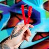 GRAVITY RAZORS Professional Straight Razor Kit  Minimal Exposure, Includes 10 Premium Blades, 0.5mm Exposed, Red view 2