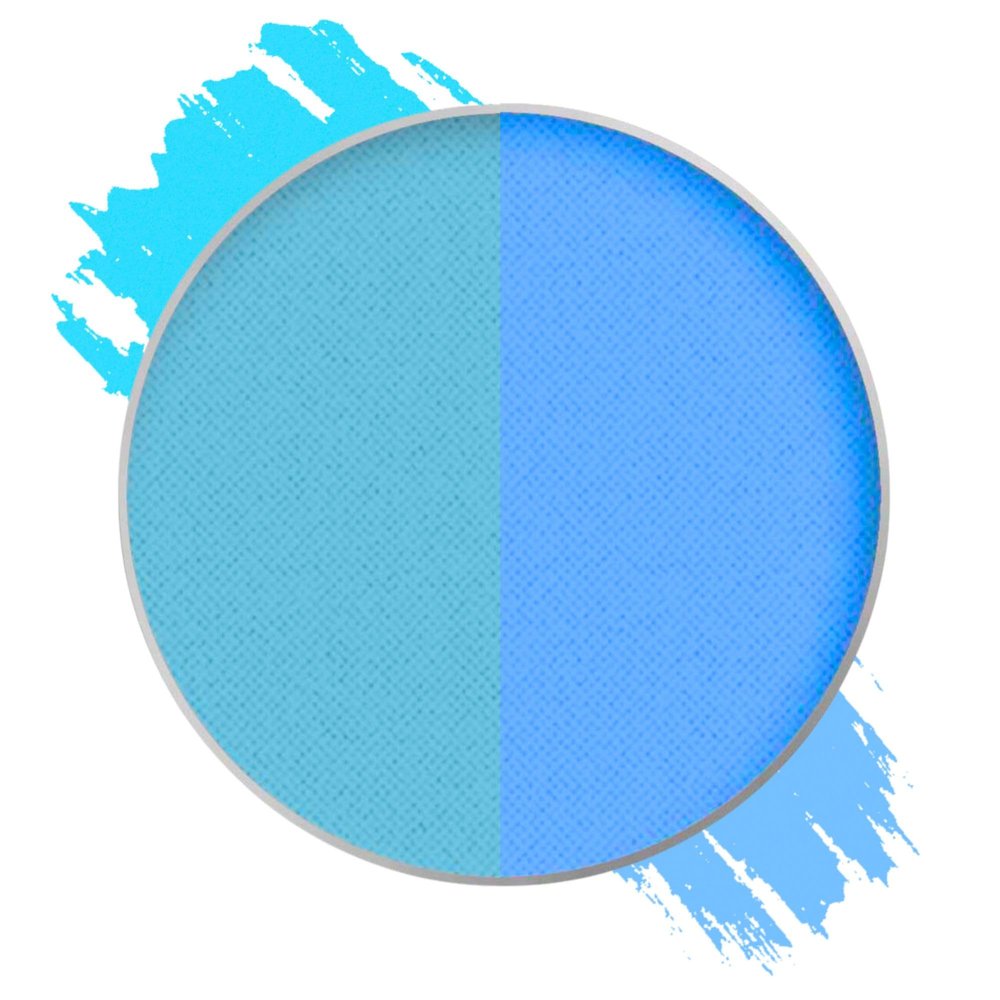 Mehron Paradise FX UV Neon Glow Celestial Neon Blue/Light Blue UV 0.25 oz | Pro Water-Activated Shimmer Paint for Raves, Costumes, SFX, Halloween, Stage, Screen, Theater & Cosplay