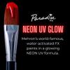 Mehron Paradise FX UV Neon Glow  Vulcan  Neon Red/Pink UV 0.25 oz | Pro Water-Activated Shimmer Paint for Raves, Costumes, SFX, Halloween, Stage, Screen, Theater & Cosplay view 3