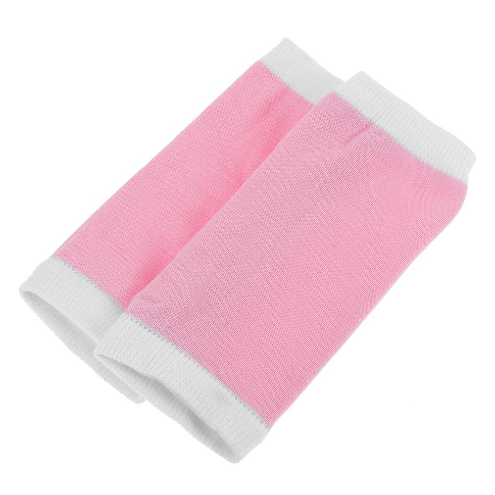 1pair Moisturizing Elbow and Knee Covers Exfoliating Gel Sleeves for Dry Skin Treatment Female Beauty Tool for Cracked Elbows and Knees Hydrating and Breathable Care