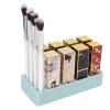 12 Spaces Silicone Lipstick Holder, Lipstick Storage Organizer for Lipstick Eyebrow Pencil Makeup Brush view 4