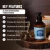 AyurVita Neem & Reetha Haircare Set - Moisturizing, Thickening, Nourishing Shampoo And Conditioner - Herbal Remedy For Dry Scalp And Strands - Planet-Friendly, Bio-Sourced Formula And Packaging - 2 pc view 3