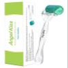 Derma Roller Titanium Real Needle 0.25mm - Angel Kiss 192 Individual Microneedling Roller with Case - Dermal Roller for Face - At Home Facial Skin Roller for Women Men view 1