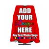 ANGELJUAN Personalized Barber Cape,Custom Text Photo Salon Haircut Capes,Red view 1