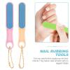 4pcs Glass Nail File Nail Art Supplies Nano Glass Files Creative Files Art Tools Polishing Manicure Tool Rubbing s view 3
