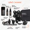 Groomie Crispy AF, Shaving & Grooming Kit for Bald Men - Set Includes BaldiePro Electric Razor, Pre-Shave Oil, Aftershave, Deodorant & Travel Carrying Case - All-in-One Head Shaver Kits for Men view 3