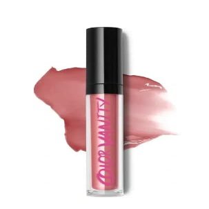 Color Vanity Luxurious Creamy Liquid Lipstick Shine Nude Pink Brown Long Lasting-Brilliant Color