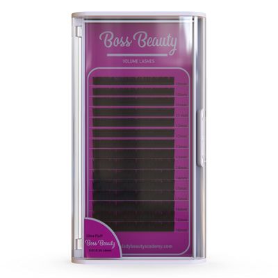 Boss Lady Mega Lashes/ Unlimited Fluff 0.05 D-curl C-curl Rapid Volume Lash Extensions Easy Fan Volume Individual Lashes