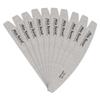 Forte Zebra Halfmoon Nail File 150/150 Green Center 10 Pack view 1