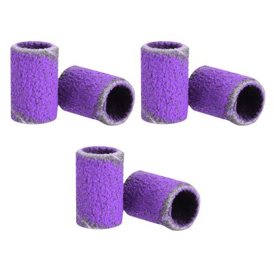 Beaupretty 100pcs Manicure Sanding Bands for Nail Drill Grit Polishing Rings for Nail Art and Salon Use for Smoothing and Shaping Multi Options