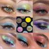18 color eyeshadow palette,vegan eye shadow with special colors eyeshadow cosmetic Matte duochrome eyeshadow (make up-3black palette) view 3