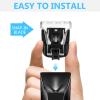 2 Pack Replacement Blade for Manscaped The Lawn Mower Electric Groin Hair Trimmer Blade, Hygienic Snap-In Replacement Clipper Blades Fit for Manscaped Lawn Mower 4.0 3.0 2.0,Black view 2