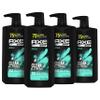 AXE Wash & Care 2-in-1 Shampoo & Conditioner Apollo Wash & Care 4 Count for Clean & Strong Hair Sage & Cedarwood 100% Recycled Bottle 28 oz view 1