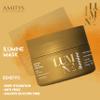 Amitys Professional Ilumine Hair Mask, Deep Hydrating, Coconut Oil, Honey Extract, Clean Shine, Anti-Frizz, Petroluem-Free, Sulfate-Free, Paraben-Free, Vegan, 250 grams view 3