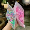 1000Pcs Colorful Fashion Disposable Rubber Band Elastic Hair for Girls, Rainbow Rubber Bands for Hair, Hair Accessories Easily Make Unique Style for Women Daily Life Home Essential (B) view 4