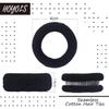 HOYOLS Large Black Hair Ties for Thick Hair, Soft Seamless Cotton Ponytail Holders, No-Damage Strong Bands for Women and Girls, No-Pull Scrunchies Headbands view 2