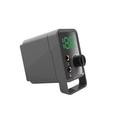 2.5A Tattoo Power Supply Digital LCD Screen Tattoo Machine Power Supplies With Mirror Surface For Tattoo Rotary Machines Kit Supplies,Black